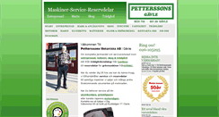 Desktop Screenshot of petterssonsweden.se